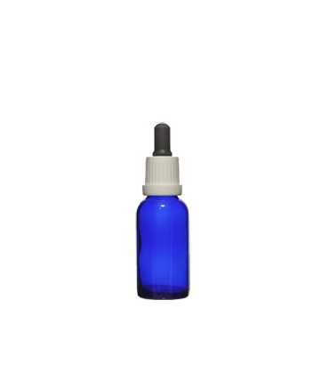 藍色精油瓶